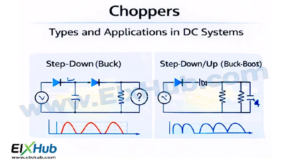 Choppers – Types and Applications in DC Systems