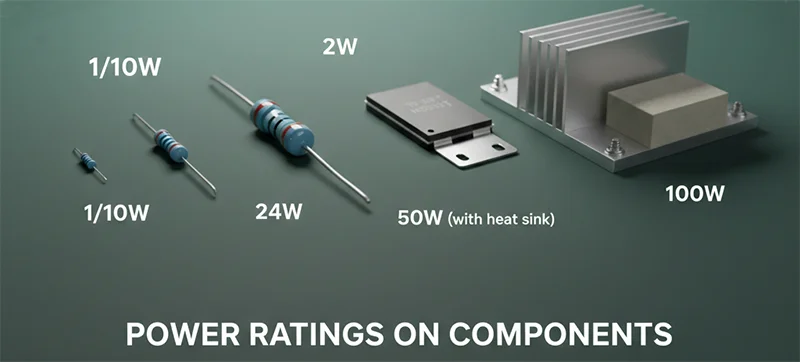 components power ratings