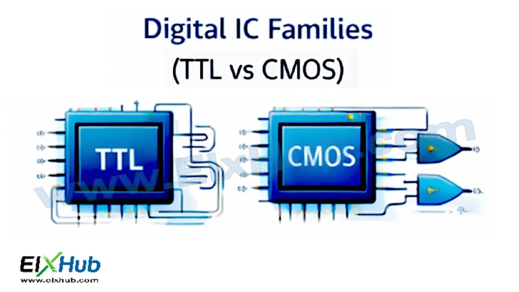 Digital IC Families TTL vs CMOS