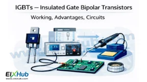 IGBTs – Insulated Gate Bipolar Transistors – Working, Advantages, Circuits
