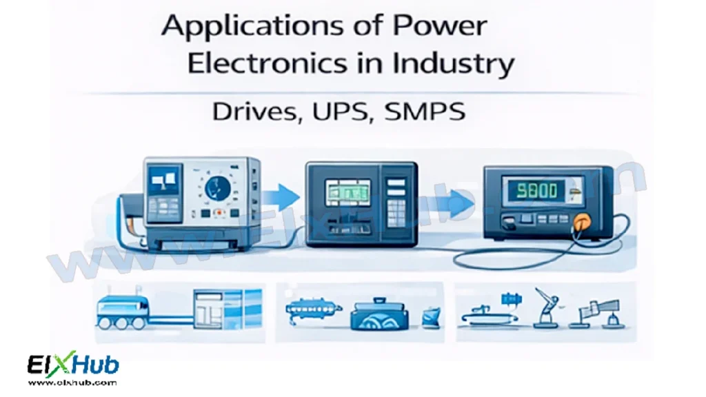 Applications of Power Electronics in Industry – Drives, UPS, SMPS