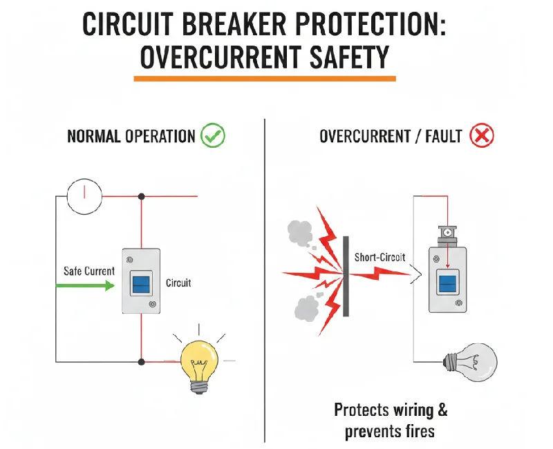 Over Current Breaker Protection