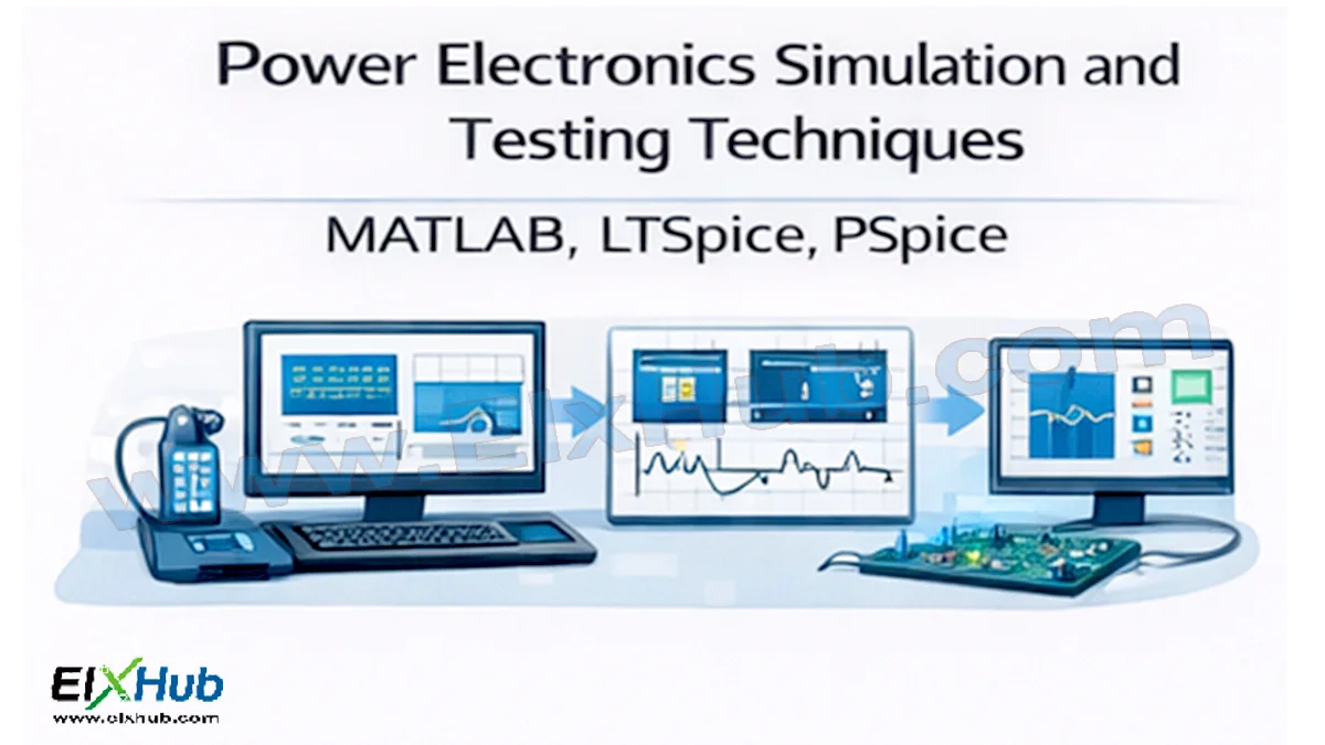 Power Electronics Simulation and Testing Techniques – MATLAB, LTSpice, PSpice
