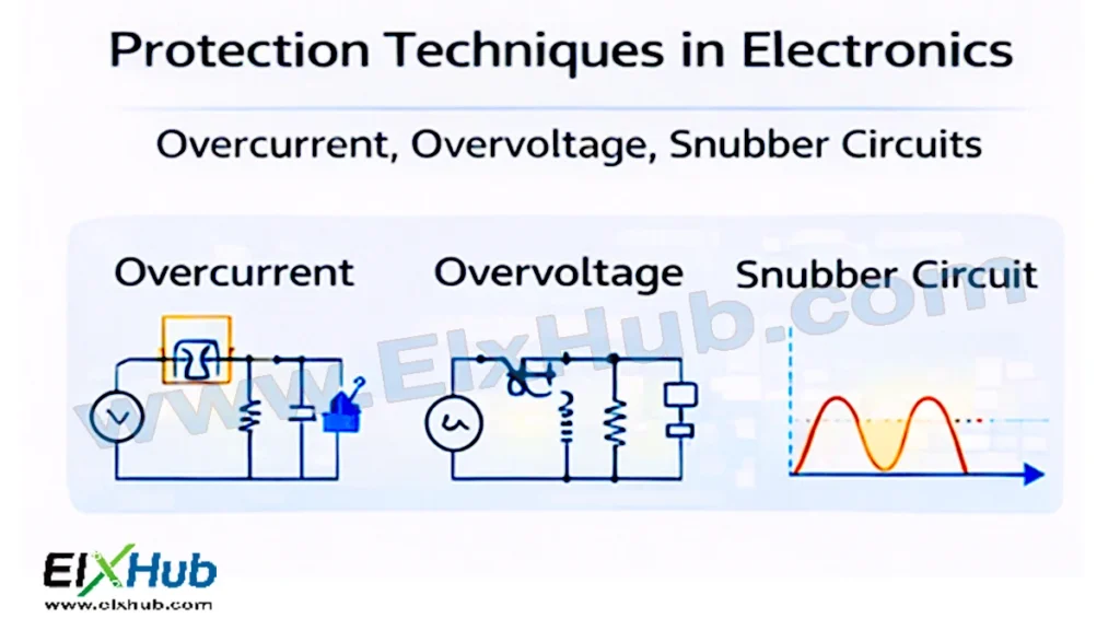 Protection Techniques in Power Electronics – Overcurrent, Overvoltage, Snubber Circuits
