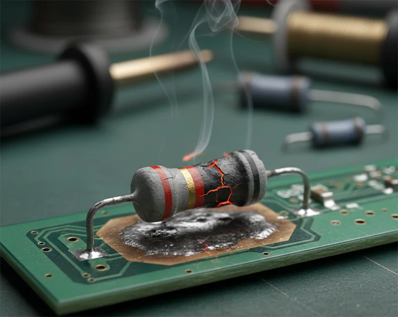 Resistor power dissipation