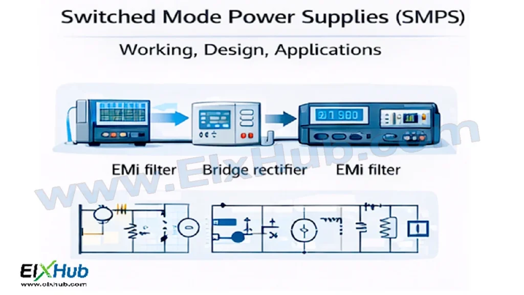 Switched Mode Power Supplies (SMPS) – Working, Design, Applications