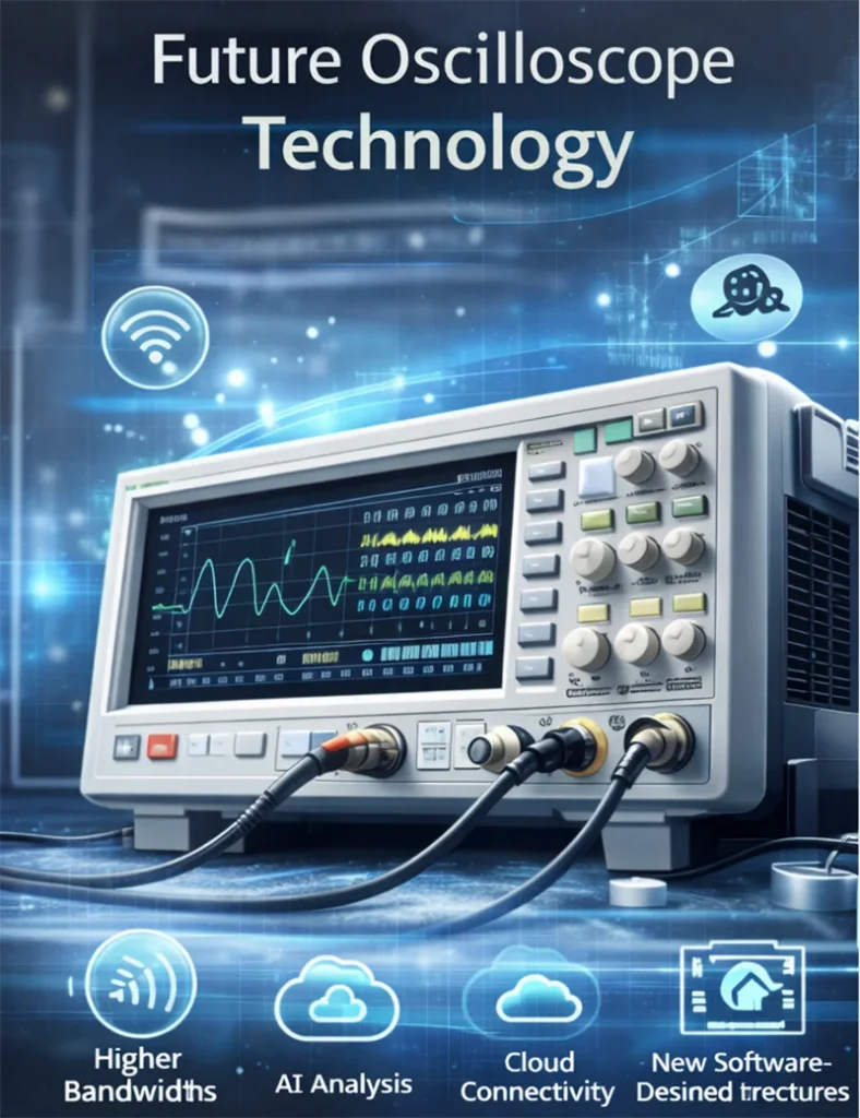 Future oscilloscope technology