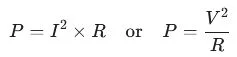 joule law formula