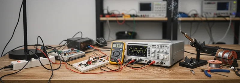 Oscilloscope electronics lab