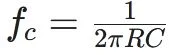 rc filter cutoff frequency